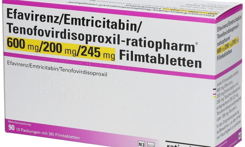 Efavirenz/Emtricitabin/Tenofovirdisoproxil